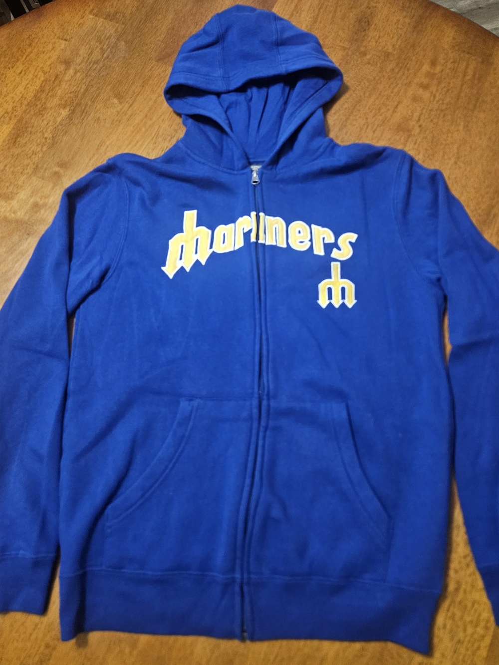 Mariners Blue Full-Zip Hoodie for Kids